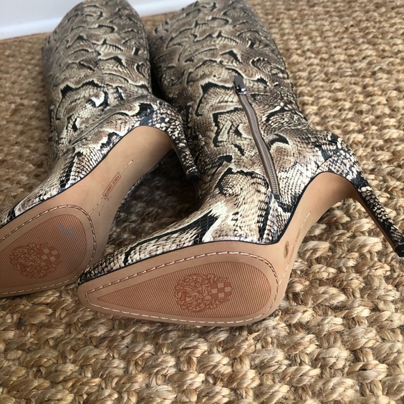 New: Vince Camuto Fendels Leather Knee High Boots. Size 6.5 - Picture 7 of 8